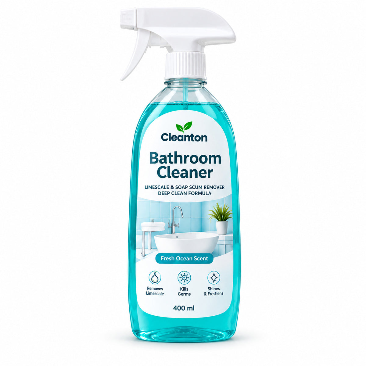 Bathroom Cleaner studio packshot